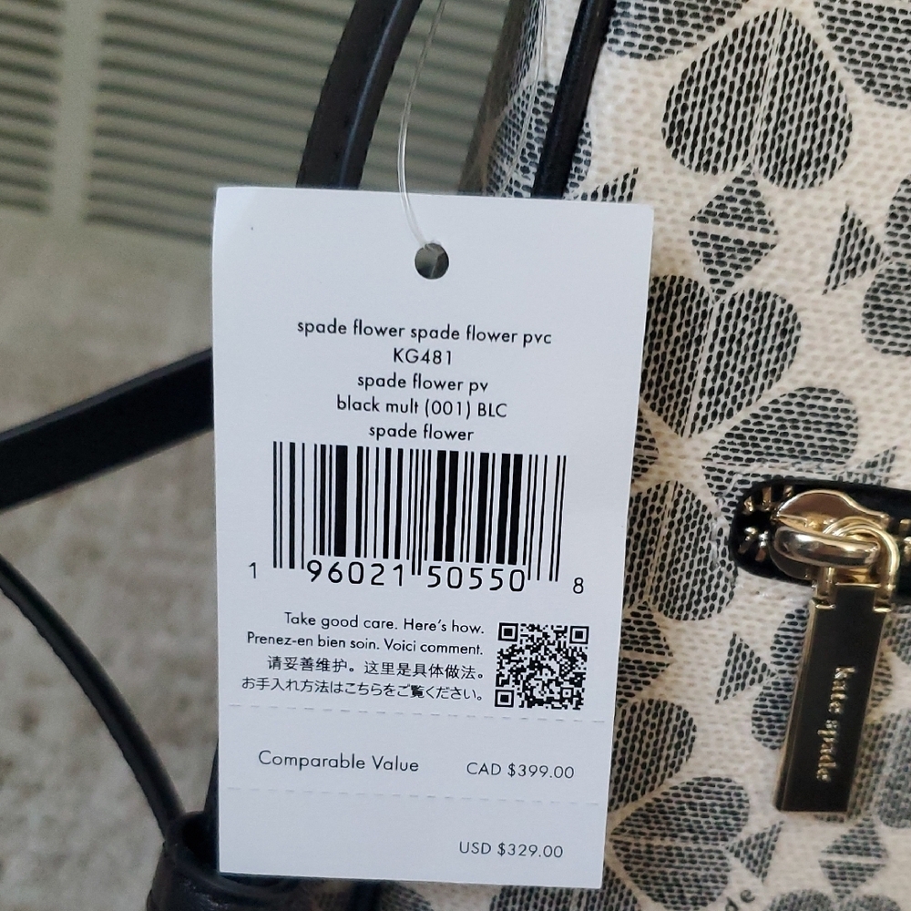 Kate Spade Large Spade Crossbody And Wristlet Set - Brand New With Tags - Picture 5 of 8
